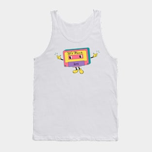 Music cassette man - Queen Tank Top